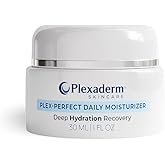 Plexaderm Daily Face Moisturizer - Hyaluronic Acid for Deep Hydration - For All Skin Types, Fragrance-Free, 1 fl oz