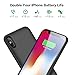 Battery Case for iPhone X/Xs, [6500mAh] Xooparc Protective Portable Charging Case Rechargeable Extended Battery Pack for Apple iPhone Xs&X (5.8') Backup Power Bank Cover - Black