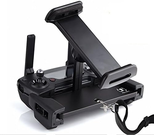 AordKing DJI Mavic Pro Tablet Holder, Foldable Adjustable Remote Controller Accessories Bracket Mount Extender with Neck Lanyard Strap for 4-12 Inch Phone Tablets