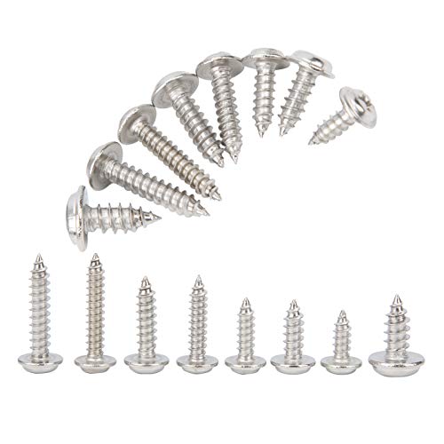 340 Stück/Set Edelstahlschraube Befestigungsteile schrauben Selbstschneidende Schrauben Hardware Befestigungsteile… – Bild 8