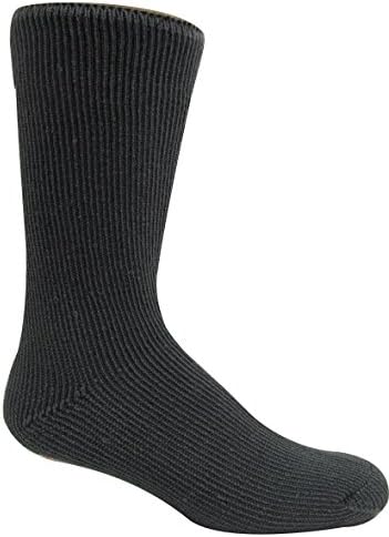 Heat Jammer Men's Thermal Brushed (3x Warmer) Socks (MEDIUM GREY)