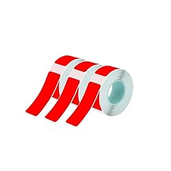 3Rolls Red Label Tape 12mmx40mm Compatible with