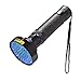 KMASHI UV Flashlight 100 LED Light Pet Urine Stain Detector Blacklight