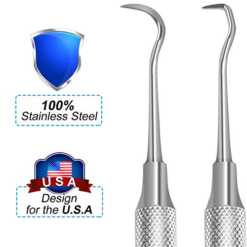 2 Dental+Tools+Cleaning+Stainless+Remover