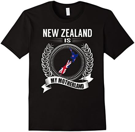 Mens New Zealand Is My Motherland TShirt 3XL Black