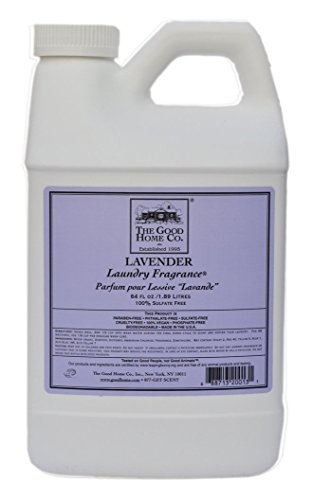 Natural Liquid Laundry Detergent Refill, 64-Load (64 fl. Oz) + Liquid Laundry Fabric Softener 64 Oz. Refill - The Good Home, Scent - Lavender - Thumbnail 4