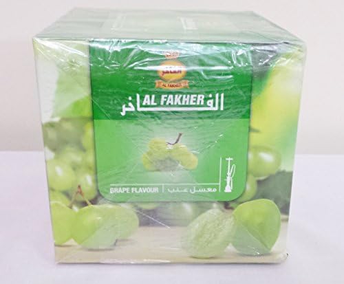 TheMeShoppe 1 Kg. Al Fakher Shisha Molasses - Non Tobacco Grape Flavour Hookah Water Pipe