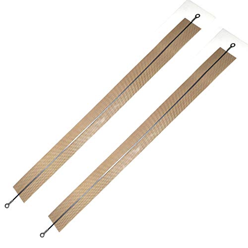 2-pack: 16" inch Impulse Sealer  Heating Element Service Spare Repair Parts Kit PFS-400 FS-400 PSF-400 PSF400 F-400 - Thumbnail 2