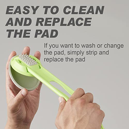 DOWMI Lotion Applicator for Back, Foldable 19" Long Handle, Applies