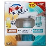 Windex Touch Up 3 Pack Antibacterial Multi-Surface Cleaner. 2 Bathroom and 1-Kitchen