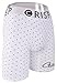 Mens Crisp Boxers Dots Underwear Briefs White