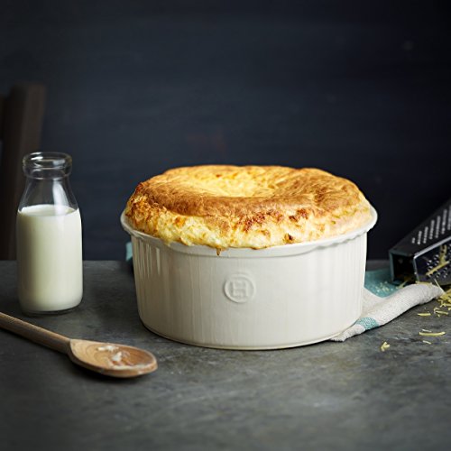 Emile Henry Souffle Dish, 2.3 Quart, Burgundy - Thumbnail 3