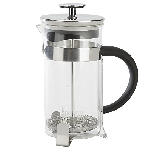 Bialetti, 06766, Stainless Steel Coffee Press , 3 cups , 12 oz , tea, coffee, coldbrew, silver