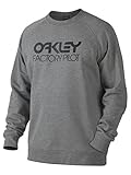 Oakley Mens DWR Factory Pilot Crew Sweater Sweatshirt X-Large Athletic Heather Grey