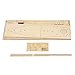 DestinyBliss 1:120 DIY Ship Assembly Model Kits Classical Wooden Sailing Boat Scale Model Decoration 410x60x400mm