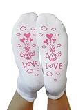 Kindred Bravely Labor and Delivery Inspirational Fun Non Skid Push Socks for Maternity