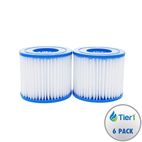 Tier1 C-4313 Pleatco PBW4PAIR, Unicel C-4313, Filbur FC-3753 Comparable Replacement Filter Cartridge 6 Pack