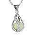1 X Newly Fashion Teardrop Necklace - Glow in the Dark Pendant