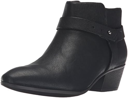 Clarks Women's Boylan Dawn Boot, Black Leather, 6.5 M US