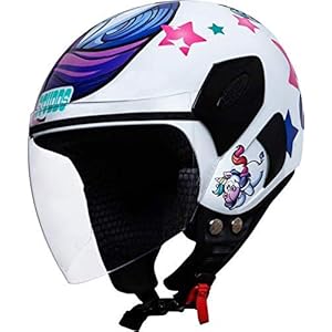 Studds Femm Super 540 D1 Décor (White, XS)