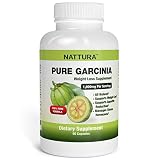PURE GARCINIA - All Natural, 100% Pure Garcinia Cambogia Formula, 1000mg Garcinia Extract Per Serving - 60 Capsules