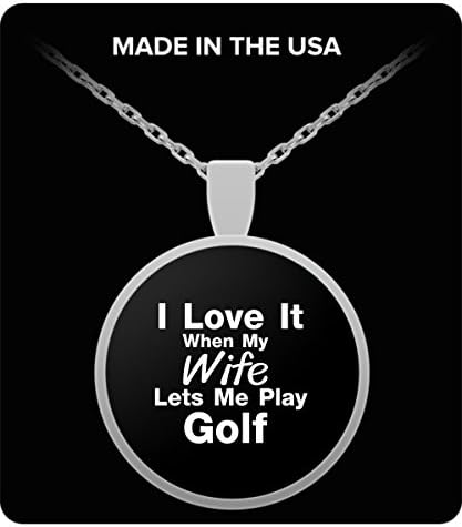 Golf s For Me Funny Gift Golfing Golfer Cool Gift Necklace