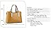 SILI JZOEOEU Women's PU Leather Shoulder Bags Top-Handle Handbag Tote Bag Simple Purse Fashion Cross Body Bag,Khaki