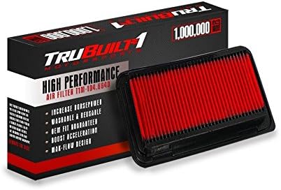 T1M-104.6640 (compare to K&amp;N 33-2300) Direct Replacement Panel Air Filter for Scion Subaru and Toyota - High Performance Filter - Boosts Horsepower!