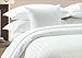 Duvet Cover With Zipper Closure 1pc Duver Cover Oversized Super King (120'' x 98'') Size With Corner Ties,100% Egyptian Cotton 1000 Thread Count (Oversized Super King Size White Stripe)