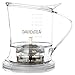 DAVIDsTEA Tea Steeper for Loose Tea with Lid, Bottom Dispensing Tea Infuser, Perfect Tea Maker (32 Ounce)