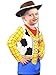Toy Story 4 Sheriff Woody Boys Girls Baby Toddler Long Sleeve T-Shirt Tee (4T, Blue/Yellow)
