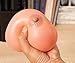 Stress Ball - 2-Pack Boobs Stress Reliever Ball, Fake Breasts Toy Squeeze Ball, Novelty Gag Gift, 4 x 3.5 x 4 Inches