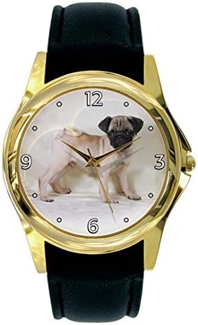 TWK Women's Pug Puppy watch Quartz White Dial Watch
