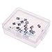 BLUECELL pack of 10 pcs F8AL Fast-Blow Fuse 8A 250V Glass Fuses 5 x 20 mm (8amp) (F8A)