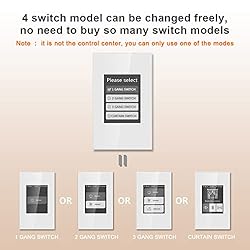 LANBON L8-HS-TY LCD Smart Light Switch Work with