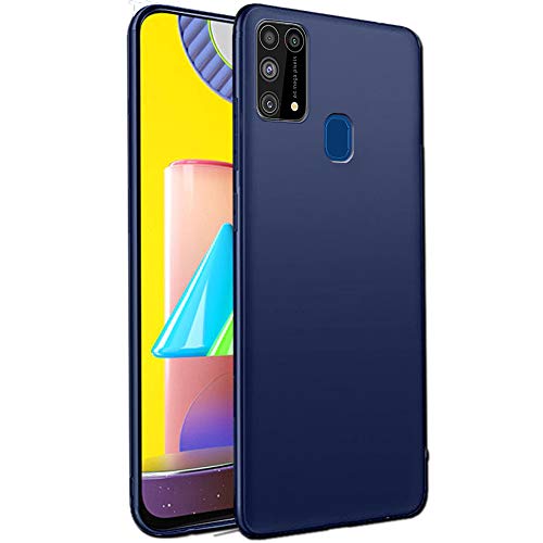 TheGiftKart Protective Sleek Samsung Galaxy M31 Back Cover Case | Soft Silicon Rubberised Matte Cover | Camera Protectio
