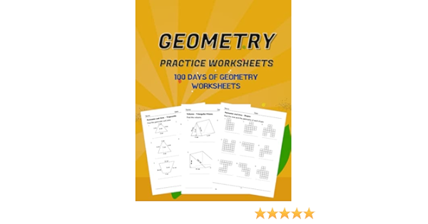 Geometry Practice Worksheets: Area, Perimeter, Volume ...