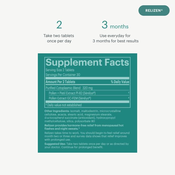 Bonafide Relizen + Revaree – Hormone-Free Relief from Hot Flashes and Night Sweats During Menopause* + Vaginal Moisturizer with Hyaluronic Acid – 1 Month Supply