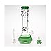New Arrical 12 '' Tall 18.8mm Glass Filter Cup Pipes (Green)