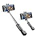 Mini Selfie Stick, atongm Cell Phone Selfie Sticks Extendable Mini All in One Wire Selfie Stick for Cellphone(iPhone, Android) (Black)
