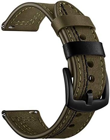 for Huawei Watch GT 22mm Band,Replacement 22mm Premium Leather Watch Band Quick Release Strap Band Bracelet Adjustable Wristband for Huawei Watch GT 22mm Band Women Men