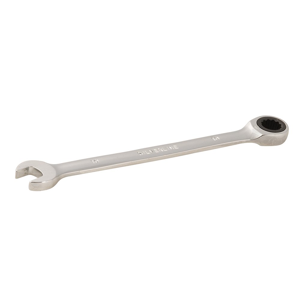 Silverline 675225 Fixed Head Ratchet Spanner 10 mm