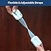 8-Pack Child Safety Cabinet Locks - Adjustable Child Cabinet Locks with 3M Adhesives - White and Clear Baby Locks for Cabinets and Drawers, and More - Easy to Install Baby Proofing Cabinets by Wittle