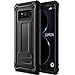 Galaxy S8 Case, Dual Layer Rugged Hard Drop Protection Slim Thin Fit Full Body Heavy Duty [Shock Absorption] Cover for Samsung Galaxy S8 2017 by Lumion (Aegis - Dark Silver)