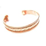 Powerful Magnetic Copper Cuff Bracelet for Arthritis and Golf Sport Aches and Pains.