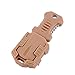 ZJchao Mini Multifunction EDC Pocket Survival Tool (Mud color)