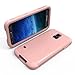 Galaxy S5 Case, S5 Case,SLMY(TM) [ Shock Resistant Series ] Hybrid Rubber Case Cover for Samsung Galaxy S5 3 in1 Hard Plastic +Soft Silicone Rose Gold