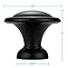 Amazer Cabinet Round Knobs, Black Cabinet & Furniture Knobs Hardware Round Pull Knob with Bulged Surface - 1.2 Inch Diameter - 20 Pack