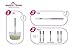 Easy@Home Ovulation (LH) and Pregnancy (HCG) Combo Urine Test Strips Kit (25 LH + 25 HCG)