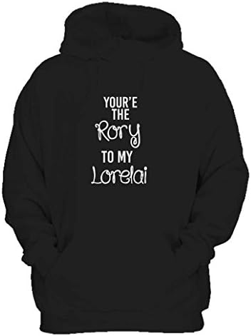 You're Rory To My Loreliai Gilmore Girls Rory And Lorelai Matching 1 Hoodie Large Black